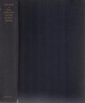 Das sprachliche Kunstwerk : Eine Einführung in die Literaturwissenschaft.