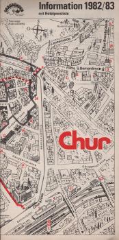 Chur. Winter = Hiver = Inverno. Information 1982/ 83 mit Hotelpreisliste [Faltblatt]