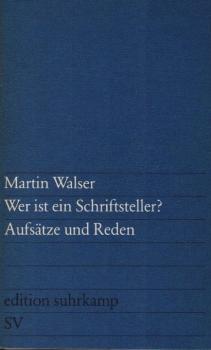 Wer ist ein Schriftsteller? : Aufsätze u. Reden.