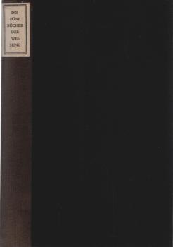 Die fünf Bücher der Weisung. Fünf Bücher des Moses.