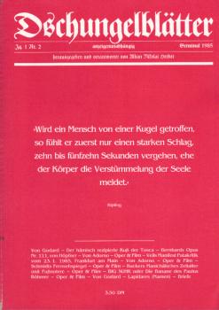 Dschungelblätter. Germinal 1985. Jg. 1, Nr. 2.