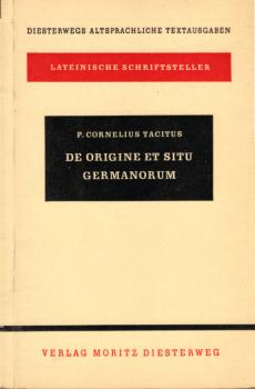 Tacitus, Cornelius: De Origine Et Situ Germanorum.