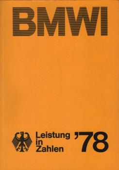 BMWI Leistung in Zahlen '78