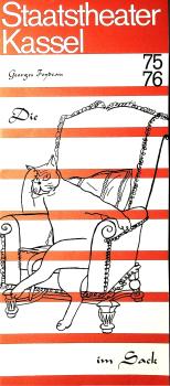 Staatstheater Kassel 1975/76. Die Katze im Sack. Vaudeville in drei Akten von Georges Feydau. [Programmheft]