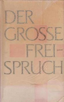 Der grosse Freispruch.