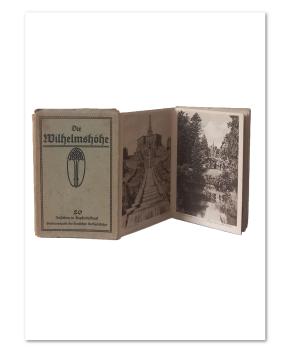 Die Wilhelmshöhe. 20 Ansichten in Kupfertiefdruck.