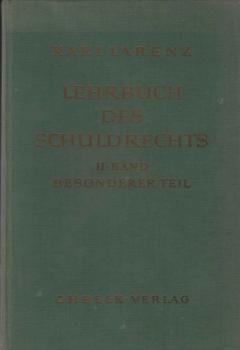 Lehrbuch des Schuldrechts. 2. Band: Besonderer Teil