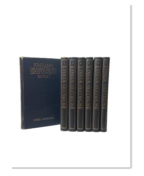 Schillers Sämtliche Werke in 7 Bänden.