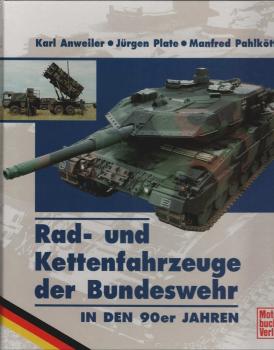 Rad- und Kettenfahrzeuge der Bundeswehr in den 90er Jahren.