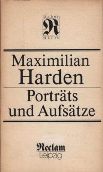 Porträts und Aufsätze.