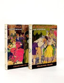 Le rouge et le noir : chronique du XIX siècle; Vol. 1 + 2