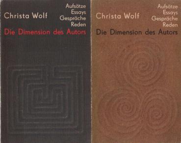 Die Dimension des Autors; Band 1 und 2