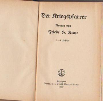 Der Kriegspfarrer : Roman.