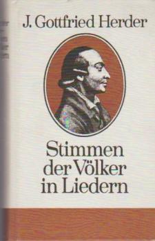 Stimmen der Völker in Liedern.