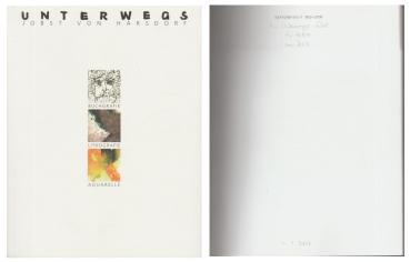 Unterwegs : [Werkübersicht 1956 - 2005].