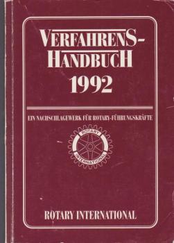 Verfahrenshandbuch 1992. Verfahrenshandbuch mit zusätzlichen Informationen.