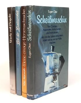 4 Bücher Verlag Meyster: Lob der Zweisamkeit / Scheissmaschin / Meine einzige Herzensschnucke / Lob der Zweisamkeit