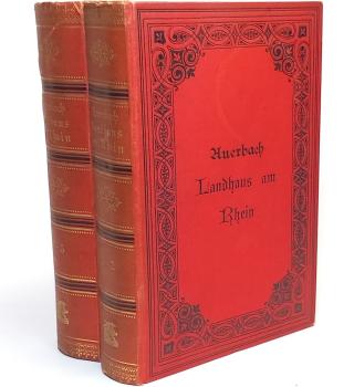 Das Landhaus am Rhein. Roman. 5 Teile in 2 Bänden.