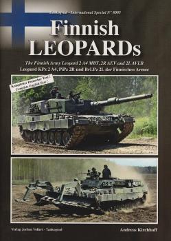 Finnish Leopards. Leopard KPz 2 A4, PiPz 2R und BrLPz 2L der Finnischen Armee / International Special No 8005