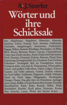 Wörter und ihre Schicksale.
