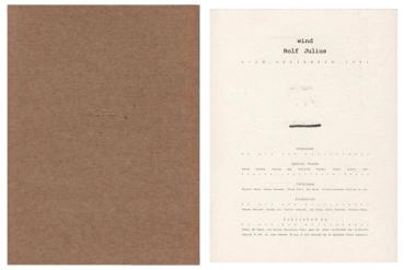 Rolf Julius / wind. 3 -23.September 1991