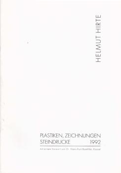 Plastiken, Zeichnungen, Steindrucke 1992.