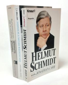 3 Bücher von und über Helmut Schmidt