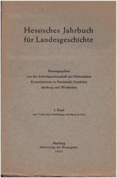 Hessisches Jahrbuch für Landesgeschichte ; Band I / 1951