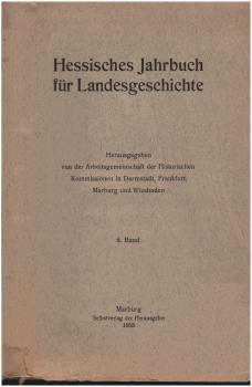 Hessisches Jahrbuch für Landesgeschichte ; Band VIII / 1958