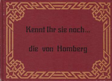 Kennt Ihr sie noch ... die von Homberg.