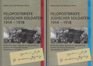 Feldpostbriefe jüdischer Soldaten. 2 Bände.