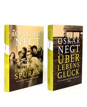 Überlebensglück. Eine autobiographische Spurensuche + Erfahrungsspuren. Eine autobiographische Denkreise (2 Bücher, Konvolut)
