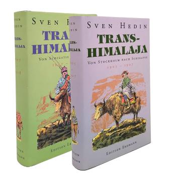 Transhimalaja. Von Stockholm nach Schigatse. 1905-1907 - Von Schigatse nach Simla. 1907 - 1908 (2 Bände)