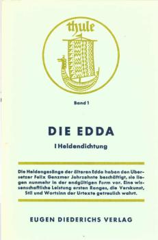 Edda; Teil: Bd. 1., Heldendichtung.