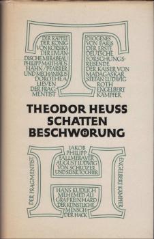 Schattenbeschwörung : Randfiguren d. Geschichte.