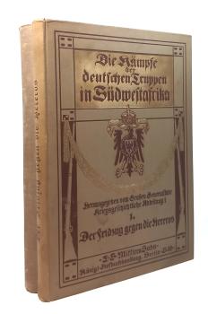 Die Kämpfe der deutschen Truppen in Südwestafrika. 2 Bände.