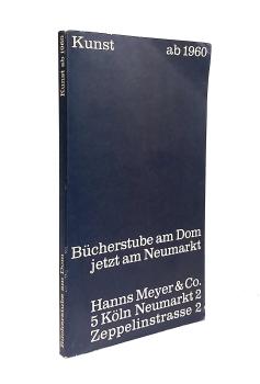 Bücherstube am Dom jetzt am Neumarkt. Katalog-Nr. 37., Kunst ab 1960.
