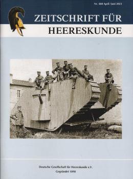 Zeitschrift für Heereskunde; 87. Jahrgang. Nr. 488 April/ Juni 2023
