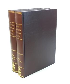 Luthers sämtliche Schriften. Band 21. 2 Teilbände., Briefe. Erste und zweite Abteilung.