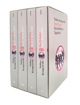 Das Echolot. Ein kollektives Tagebuch. 4 Bände im Schuber