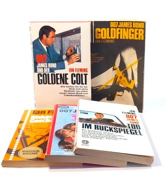 Ian Fleming: Konvolut von 5 Kriminalromanen.