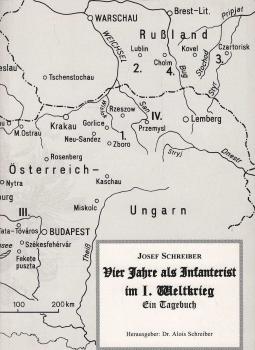 Vier Jahre als Infanterist im I. Weltkrieg : ein Tagebuch.