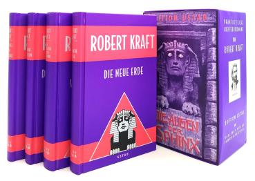 Die Augen der Sphinx. Phantastische Abenteuerromane. Die Nihilit-Expedition /Die Wildschützen vom Kilimandscharo /Die Rätsel von Garden Hall /Die neue Erde von Robert Kraft