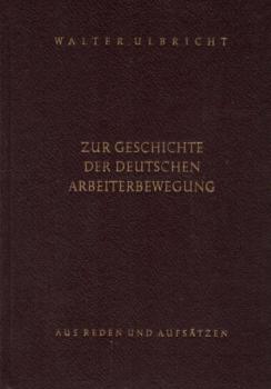 Zur Geschichte der deutschen Arbeiterbewegung; Teil: Bd. 2., 1933 - 1946