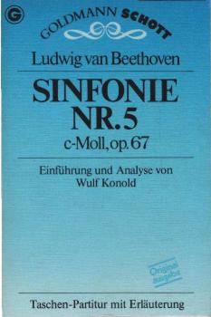 [Sinfonie Nummer fünf] ; Sinfonie Nr. 5 : c-Moll, op. 67 ; Taschen-Partitur [mit Erl.].