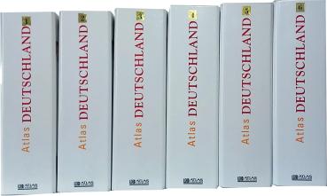 Atlas Deutschland. 6 Sammelordner.
