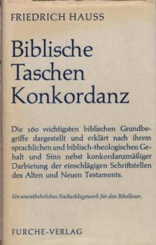 Biblische Taschenkonkordanz : Darstellung u. Erl. d. wichtigsten bibl. Begriffe.