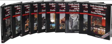 Grosse Geschichte des Dritten Reichs und des Zweiten Weltkriegs (10 Bände komplett).