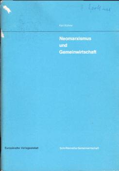 Neomarxismus und Gemeinwirtschaft.