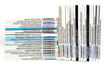 40 Ausgaben der Zeitschrift "museum"